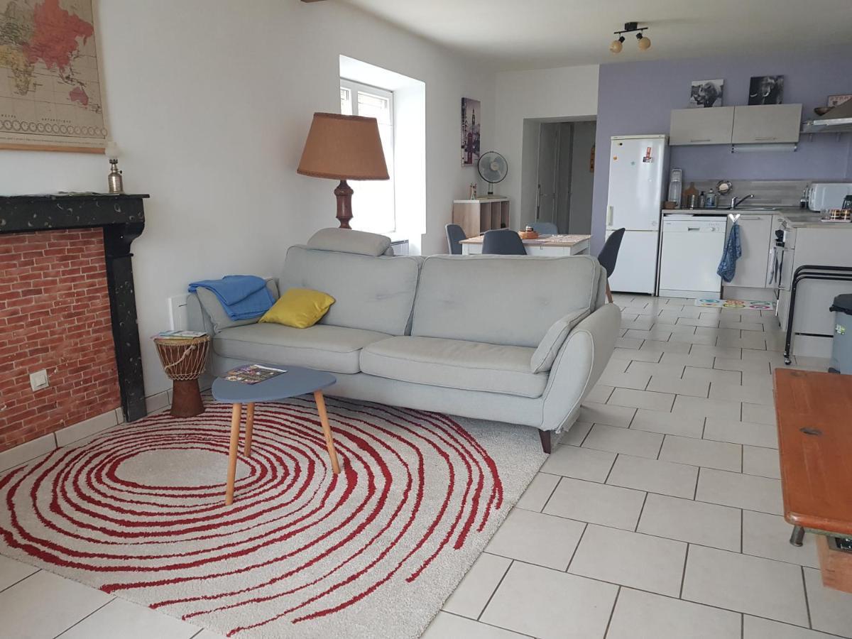 Appartement Rdc Avec Terrasse Epinac-les-Mines Exteriör bild